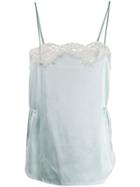 Mes Demoiselles Lace Camisole Top - Blue
