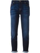 7 For All Mankind 'josefina' Boyfriend Jeans, Women's, Size: 29, Blue, Cotton/polyurethane