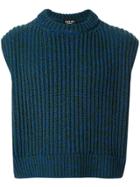 Calvin Klein 205w39nyc Sleeveless Sweater - Blue