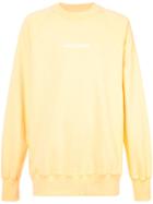 Aimé Leon Dore Logo Print Sweatshirt - Yellow & Orange