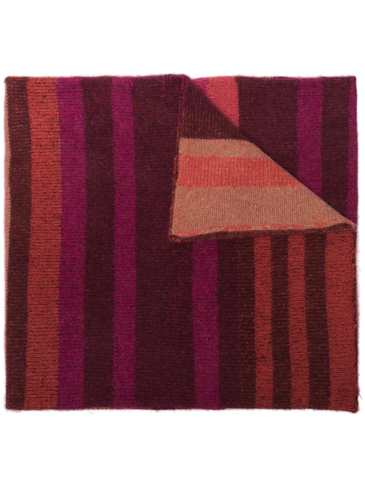 The Elder Statesman Multi Stripe Scarf - Multicolour