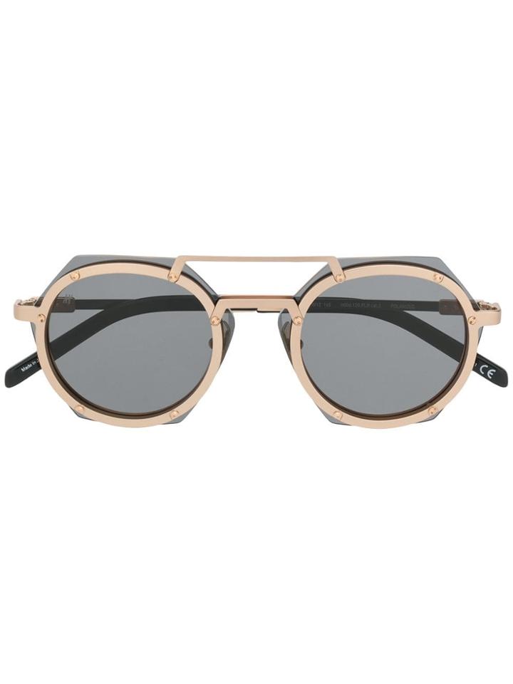 Hublot Eyewear Hublot X Italia Independent I-i Mod Sunglasses - Grey