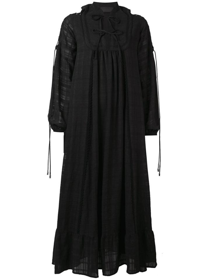Diesel Black Gold Long Gauze Dress