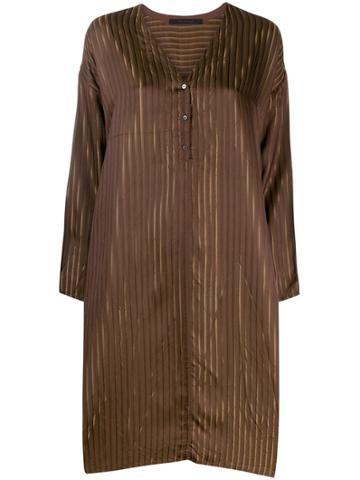 Elsa Esturgie Bruine Dress - Brown