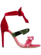 Alexandre Birman Lolita Bow Sandals - Red
