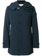 Peuterey Hooded Coat - Blue