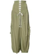 Fenty X Puma - Corset Genie Pants - Women - Polyester - M, Green, Polyester