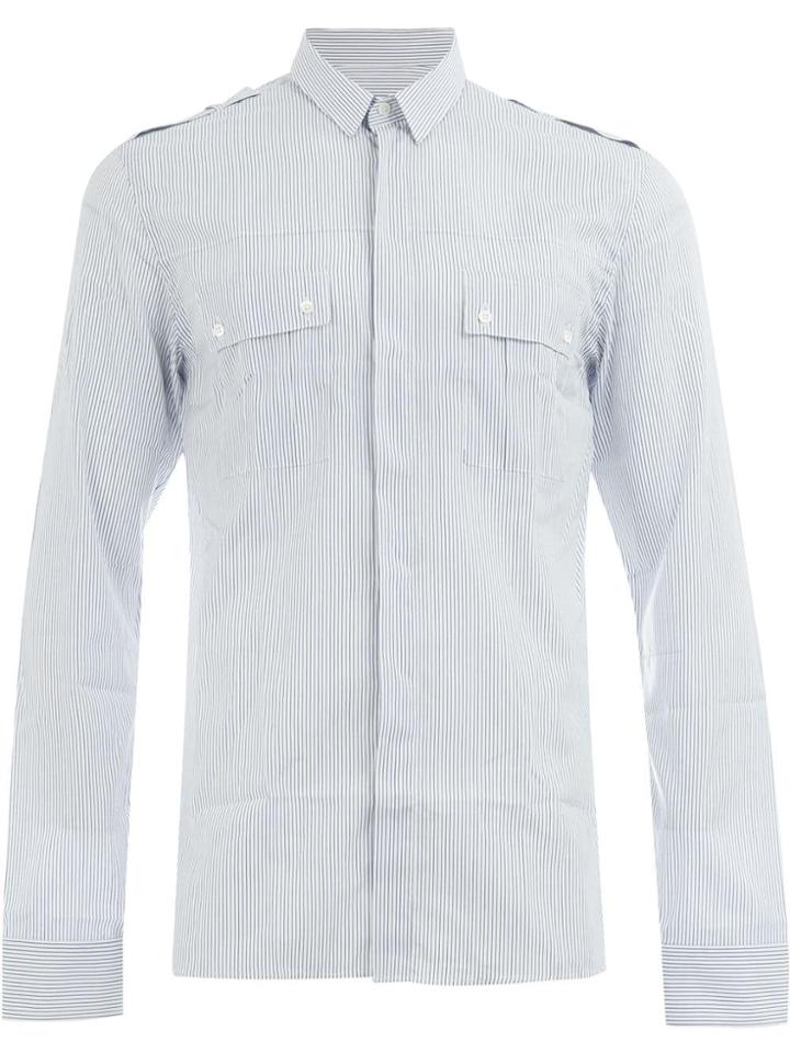 Balmain Balmain W8h1204t365 155 Bleu Cotton - Blue