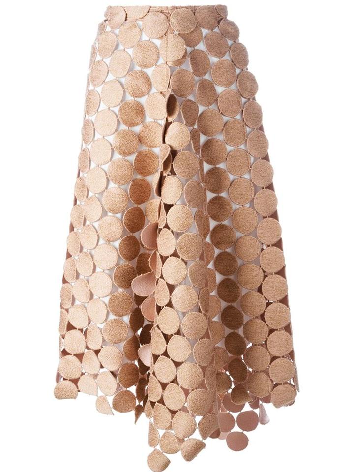 Marni 'dot Macramé' A-line Skirt