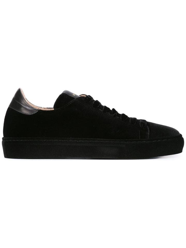 Sergio Amaranti Lace Up Sneaker - Black