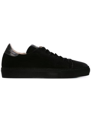 Sergio Amaranti Lace Up Sneaker - Black