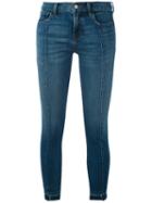 J Brand - Cropped Skinny Jeans - Women - Cotton/polyurethane - 28, Blue, Cotton/polyurethane
