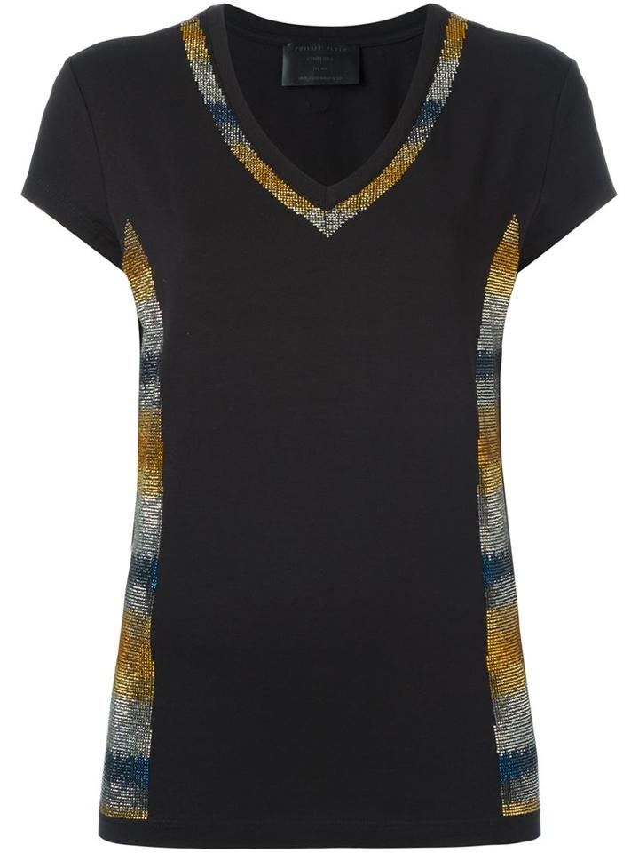 Philipp Plein Crystal Embellished T-shirt