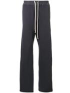 Rick Owens Drkshdw Wide-leg Track Pants - Blue