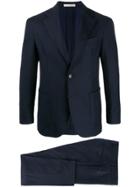 0909 Single-breasted Two-piece Suit - Blue