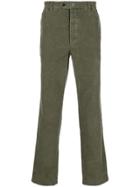 Officine Generale Corduroy Trousers - Green