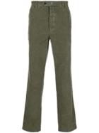 Officine Generale Corduroy Trousers - Green