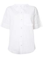Julien David Circular Shirt - White