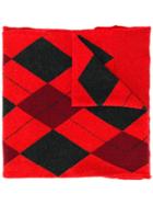 Pringle Of Scotland Argyle Year Of The Pig Scarf - Red