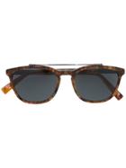 Ermenegildo Zegna D-frame Sunglasses - Brown