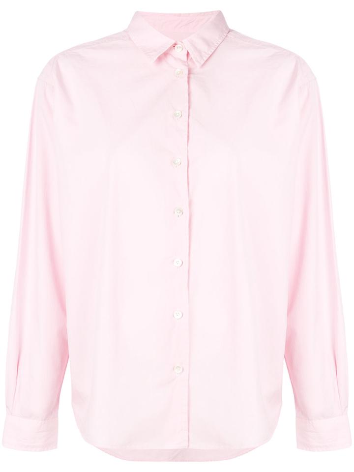 Closed Loose Fit Shirt - Pink & Purple