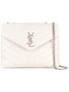 Saint Laurent Loulou Chain Bag - Neutrals