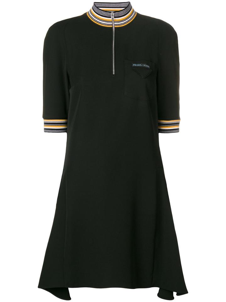Prada Shortsleeved Dress - Black