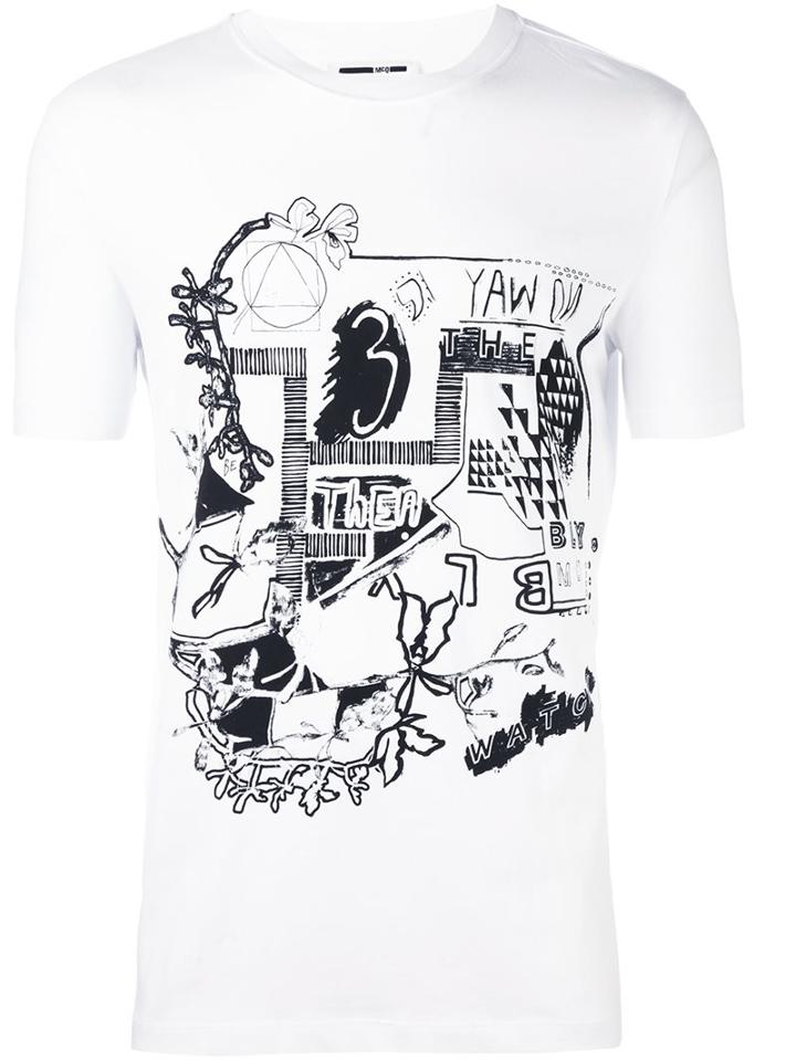 Mcq Alexander Mcqueen Graphic Print T-shirt