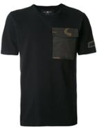 Hydrogen Camouflage Pocket T-shirt - Black