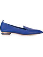 Nicholas Kirkwood Beya Loafers, Women's, Size: 39, Blue, Leather