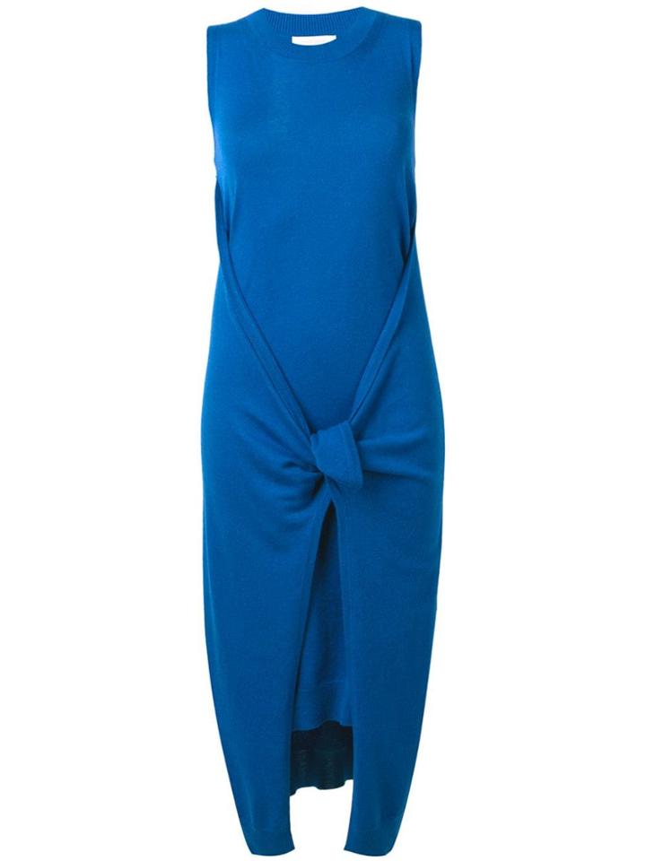 See By Chloé Wrap Over Dress - Blue