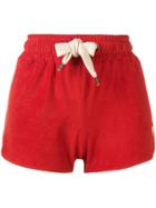 Philosophy Di Lorenzo Serafini Striped Trim Shorts - Red