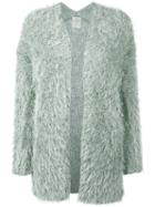 Forte Forte - Fluffy Cardigan - Women - Linen/flax/polyester/viscose - Iii, Green, Linen/flax/polyester/viscose