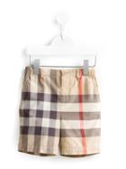 Burberry Kids - House Check Shorts - Kids - Cotton - 9 Mth, Nude/neutrals