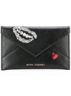 Marc Jacobs Vintage Collage Clutch Bag, Women's, Black, Calf Leather