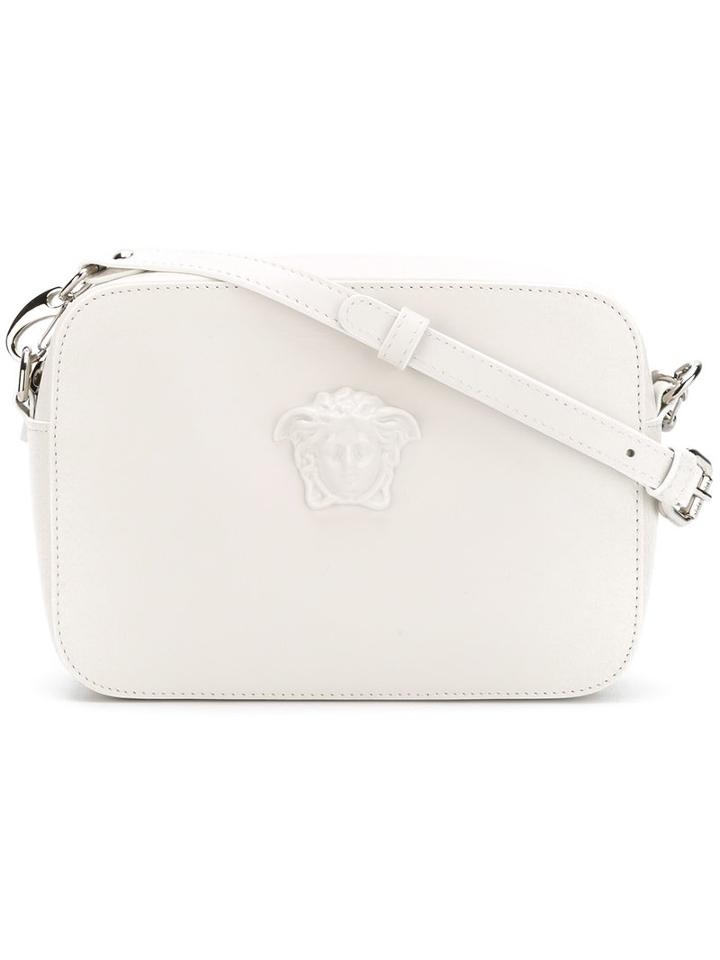 Versace - Palazzo Medusa Shoulder Bag - Women - Leather - One Size, Women's, White, Leather