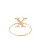 Wouters & Hendrix Gold 'x' Ring - Metallic