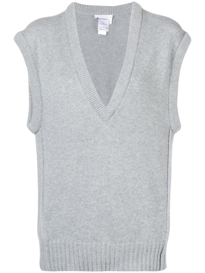 Chloé Longline Sweater Vest - Grey