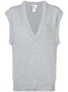 Chloé Longline Sweater Vest - Grey
