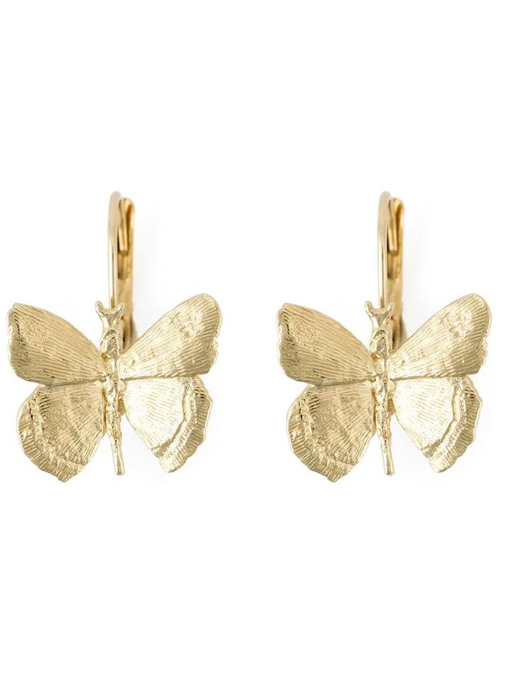 Wouters & Hendrix Butterfly Drop Earrings