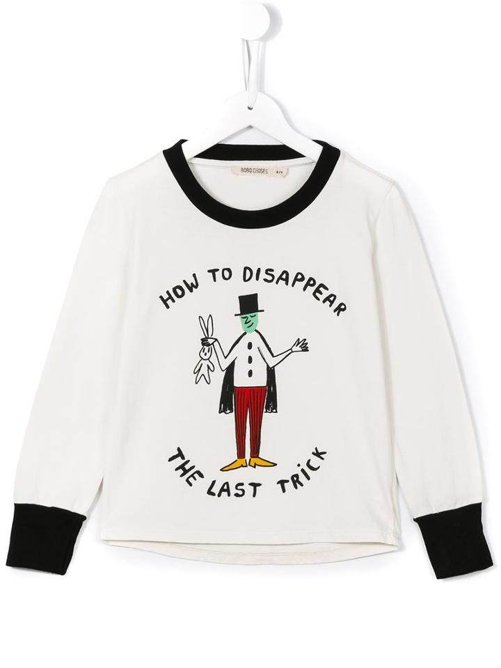 Bobo Choses 'the Illusionist' T-shirt, Boy's, Size: 7 Yrs, White
