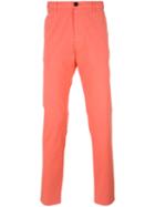 Ps By Paul Smith Plain Chinos, Men's, Size: 33, Pink/purple, Cotton/spandex/elastane