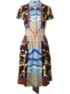 Etro Multi Print Shirt Dress