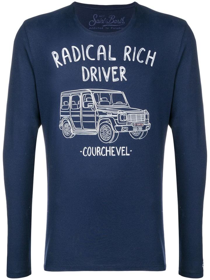 Mc2 Saint Barth Radical Rich Driver Top - Blue