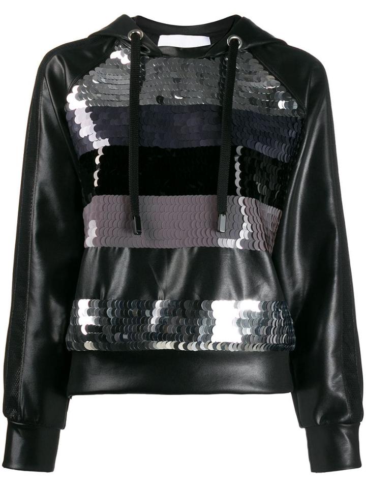 No Ka' Oi Sequin Embroidered Hoodie - 173