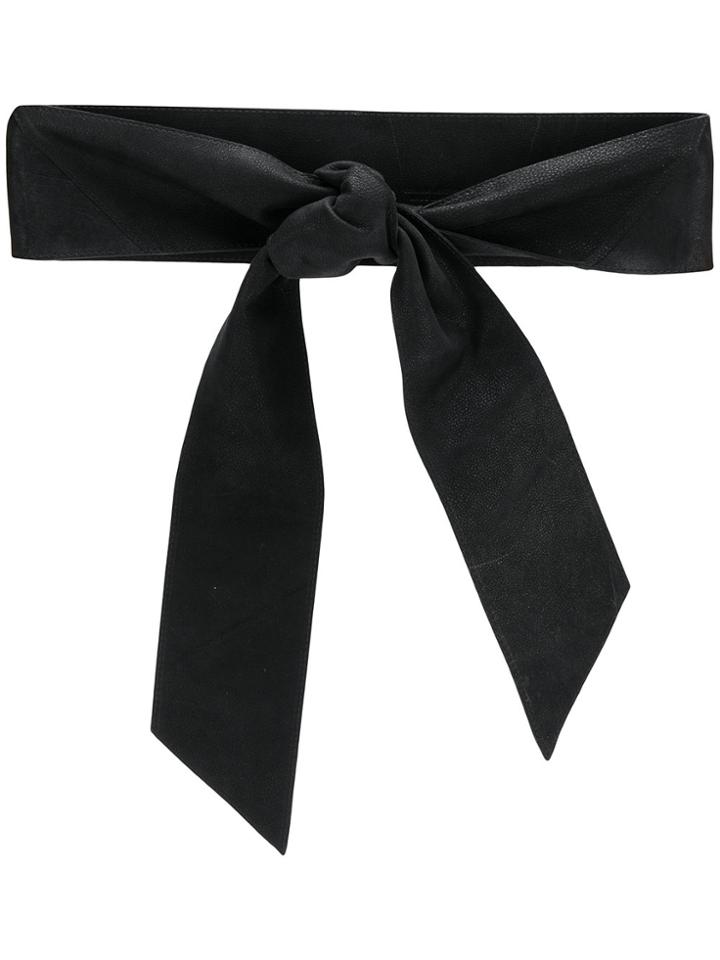 Orciani Bow Belt - Black
