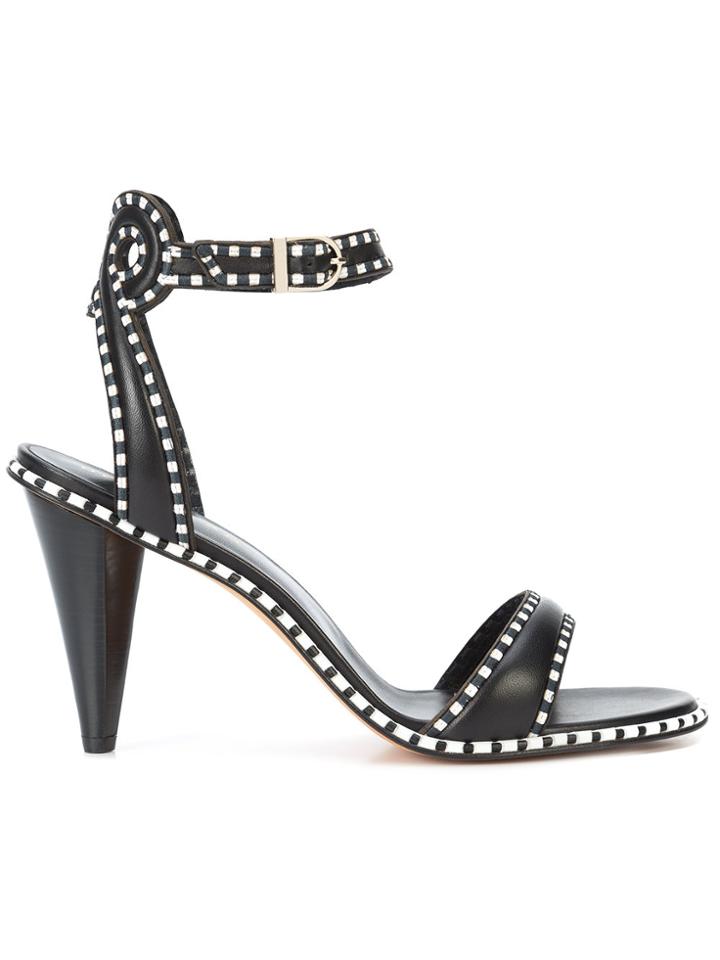 Derek Lam Aden Ankle Strap Sandal - Black
