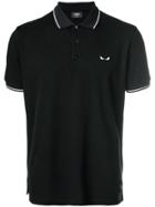Fendi Short-sleeve Polo Shirt - Black
