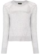 Rag & Bone Cashmere Fine Knit Sweater - Grey