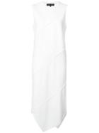 Proenza Schouler Shift Asymmetric Hem Dress - White